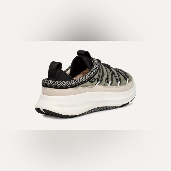 Mens UGG CA78 Tasman Sneaker Sport Shoe Green Black Slip On Collapsible Heel - Picture 6 of 7